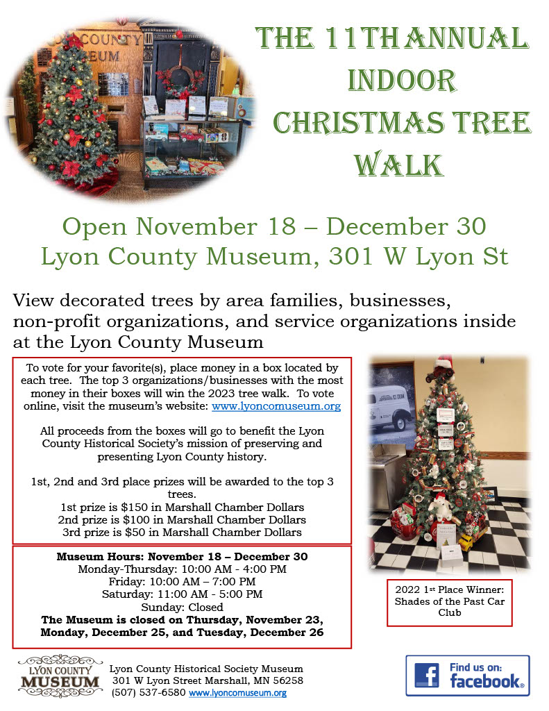Christmas Tree Walk Poster