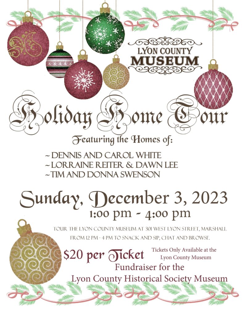 Holiday Home Tour on Sunday, December 3rd